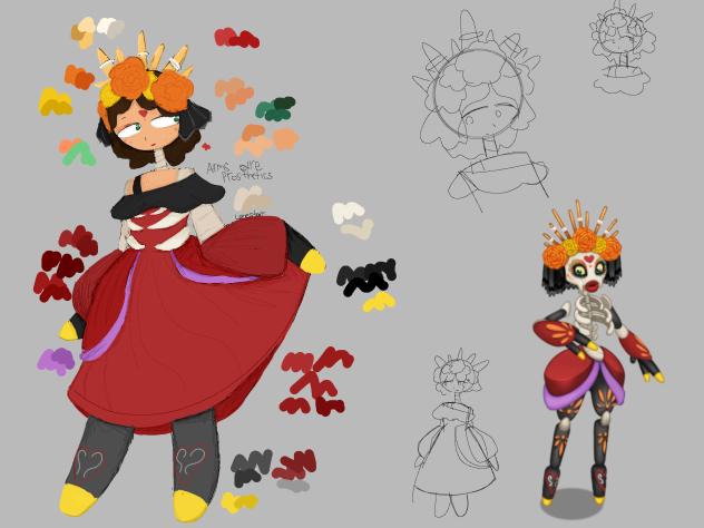 ooo pretty dead lady