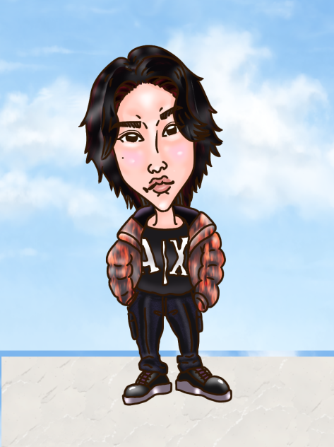 似顔絵 山﨑賢人