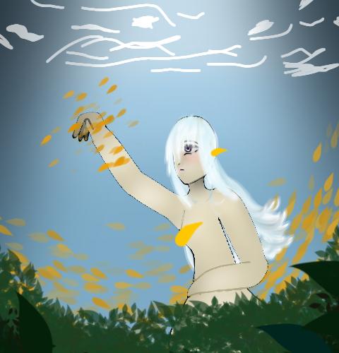 girl and the fish