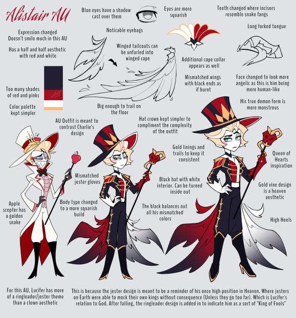 Hazbin Hotel Alistair AU