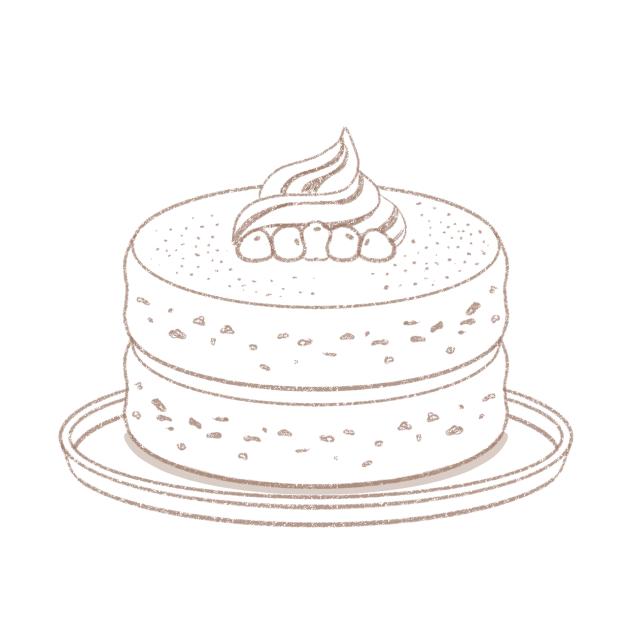 Fluffy Pancake Outline