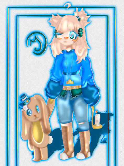 💙💛🧡🐇