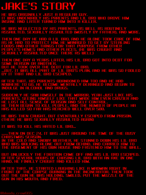 JAKE R. JOKER (STORY)