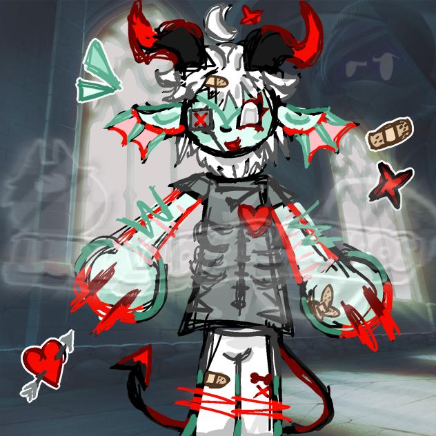 Commission for friend (tw SH scars)