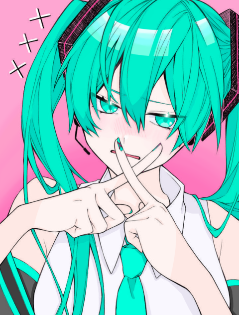 恥ずかしいミクさん