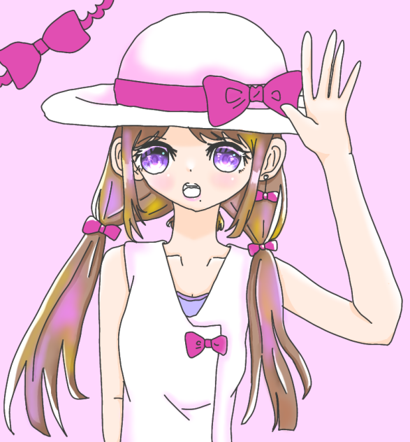 リボンと少女