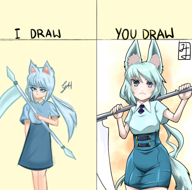 I draw you draw with Grace