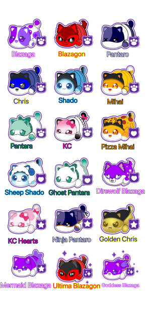 Blazameow and Friends