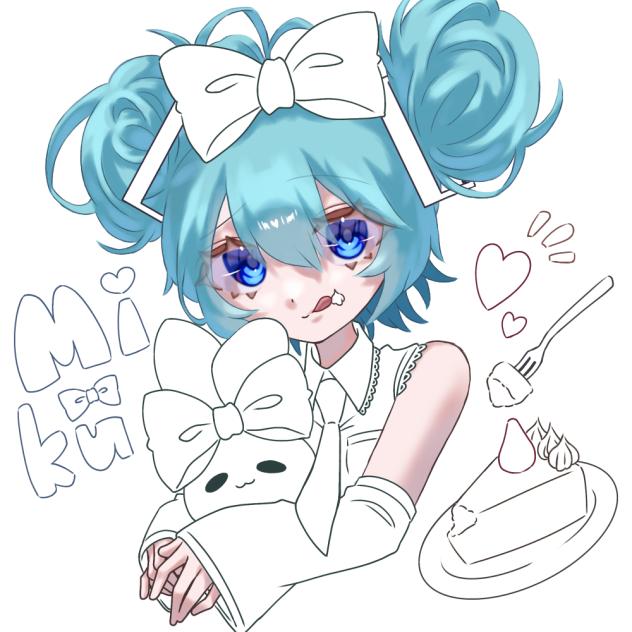 ♡みく♡ラフ交換❣️途中経過
