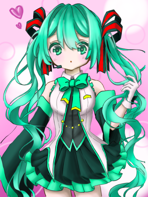 りんご飴さんの線画、塗らせていただきました。