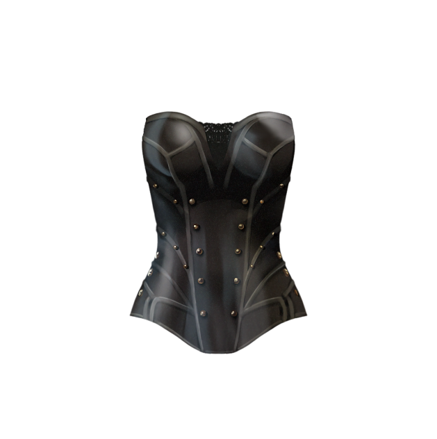 black corset - ibisPaint
