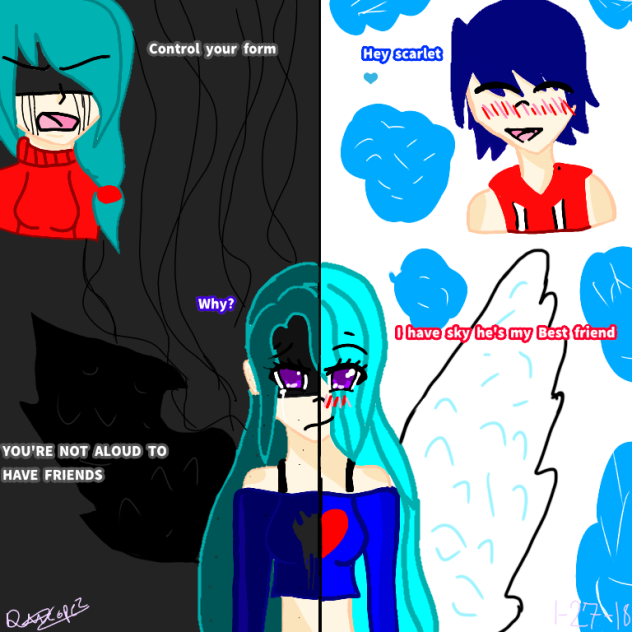 Two sides - ibisPaint