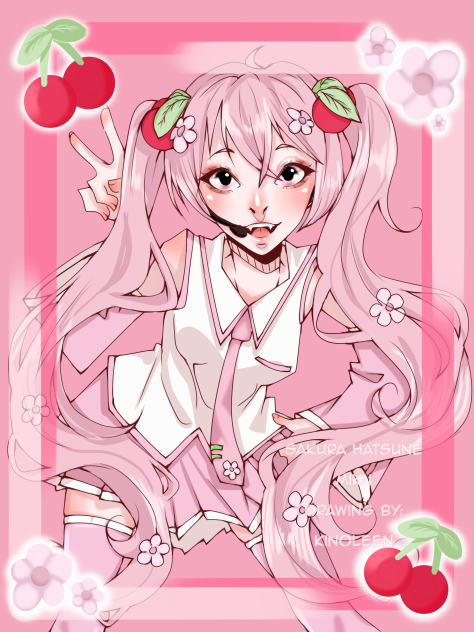 Sakura Hatsune Miku🌸🍒