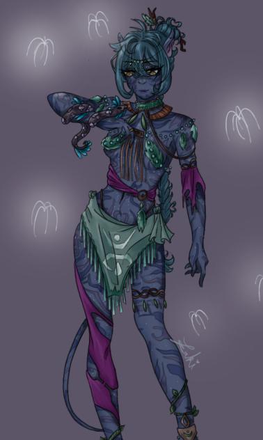 Na’vi inspired oc