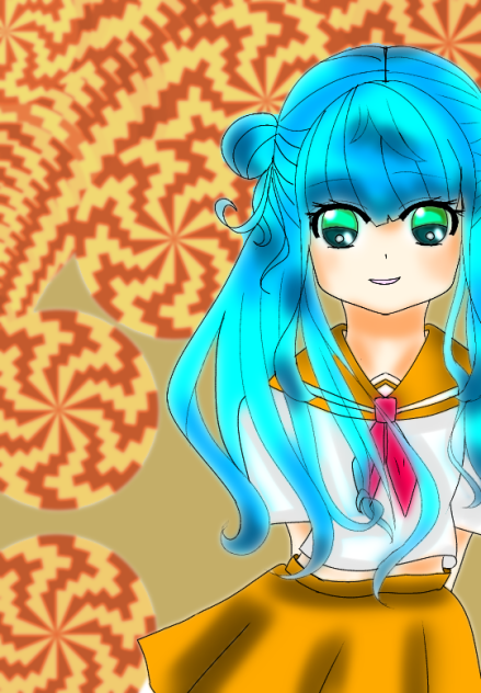 名もない子さんの線画塗り絵