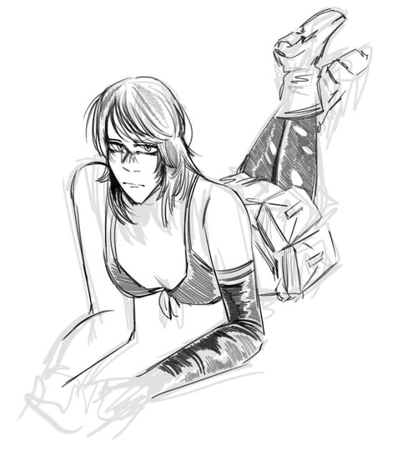 Quiet sketch )))