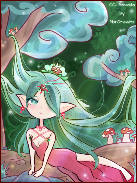 ♡《Amanita》♡(OC) - For Fiona!