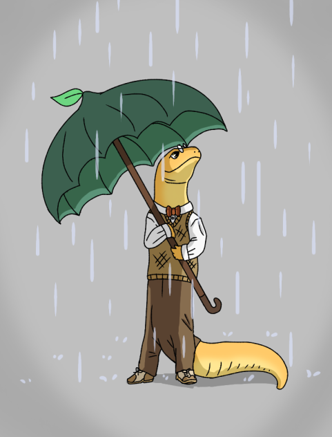 Cute Newt in a Suit😆