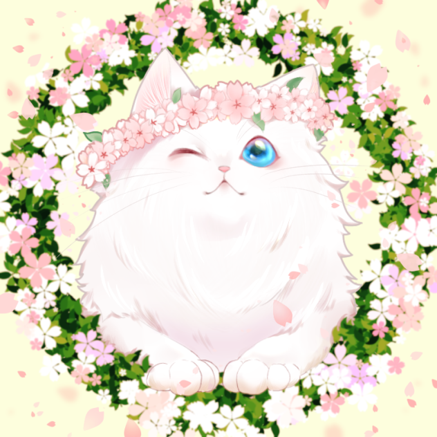 春ねこ