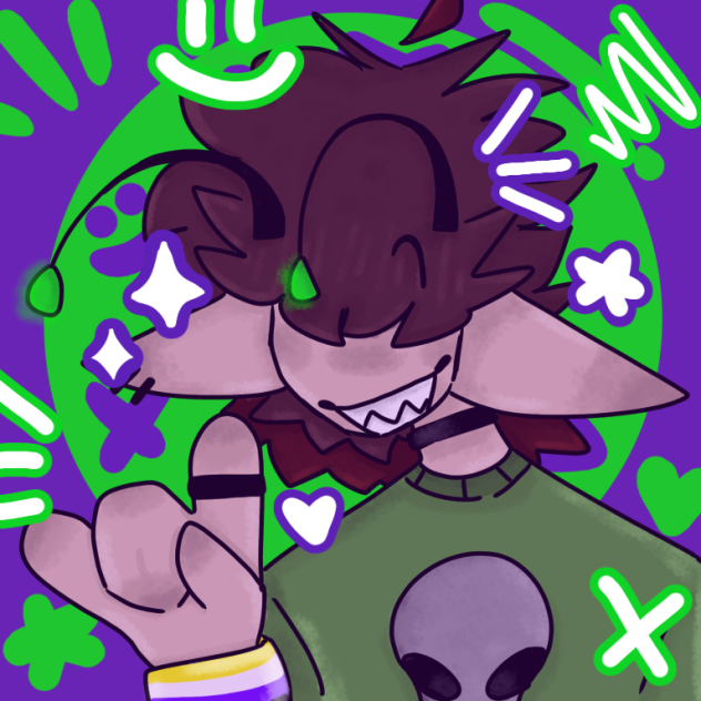 💜💚