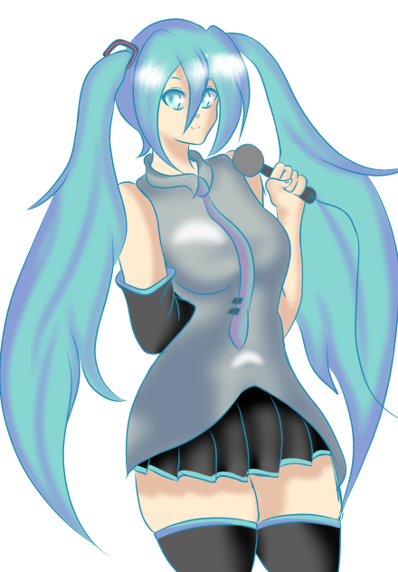 Miku a mi nuevo estilo