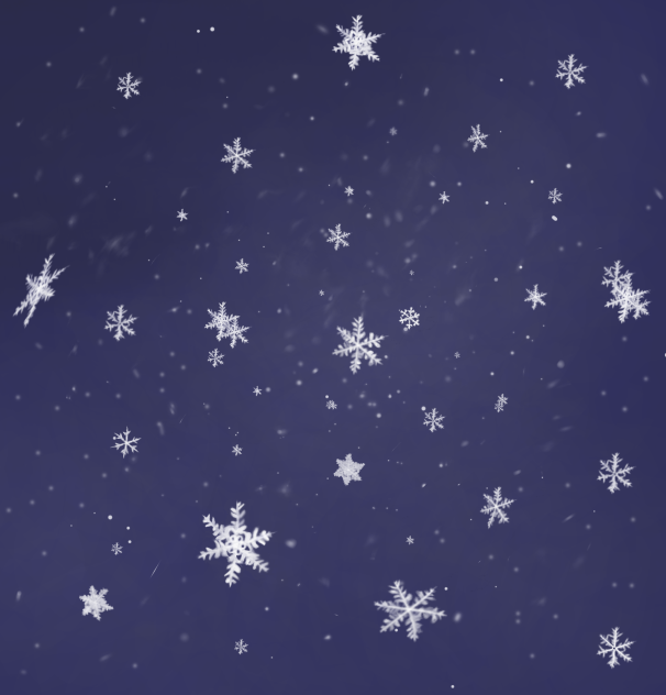 Снежинки - ibisPaint