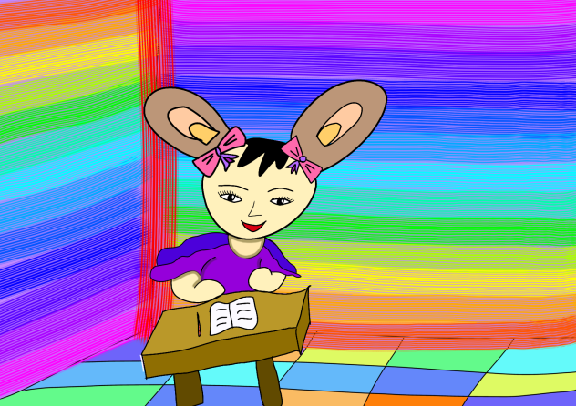 illustration flat drawing full color 5