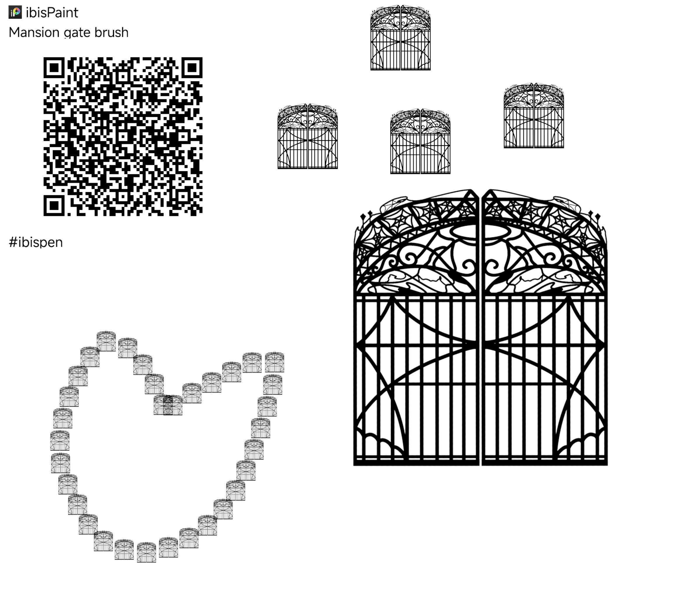 mansion gate brush - ibisPaint