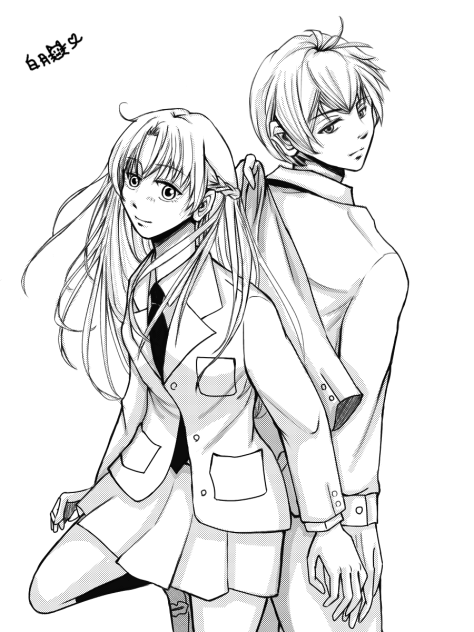 白黒カラー