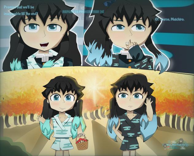 The Tokitou twins 🩵💙2