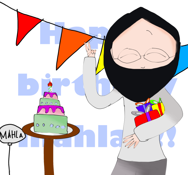 Contest hbd mahla