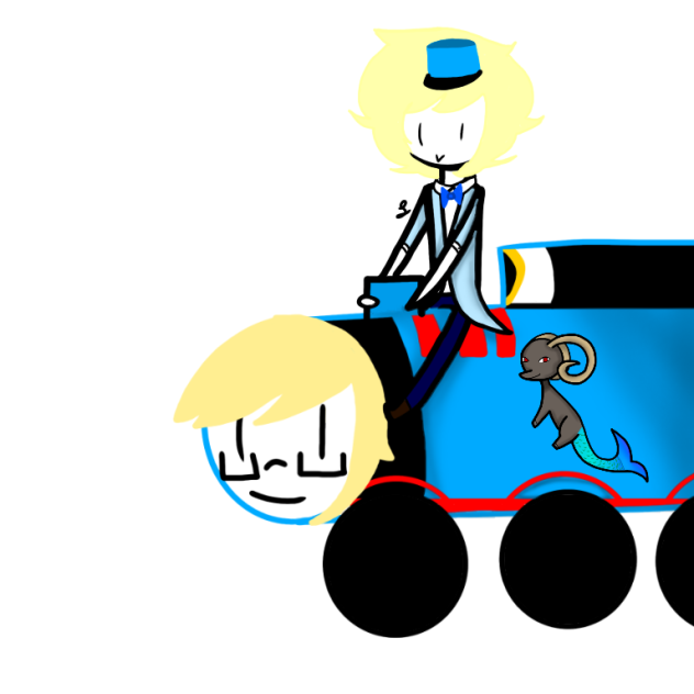 Thompson The Train - ibisPaint