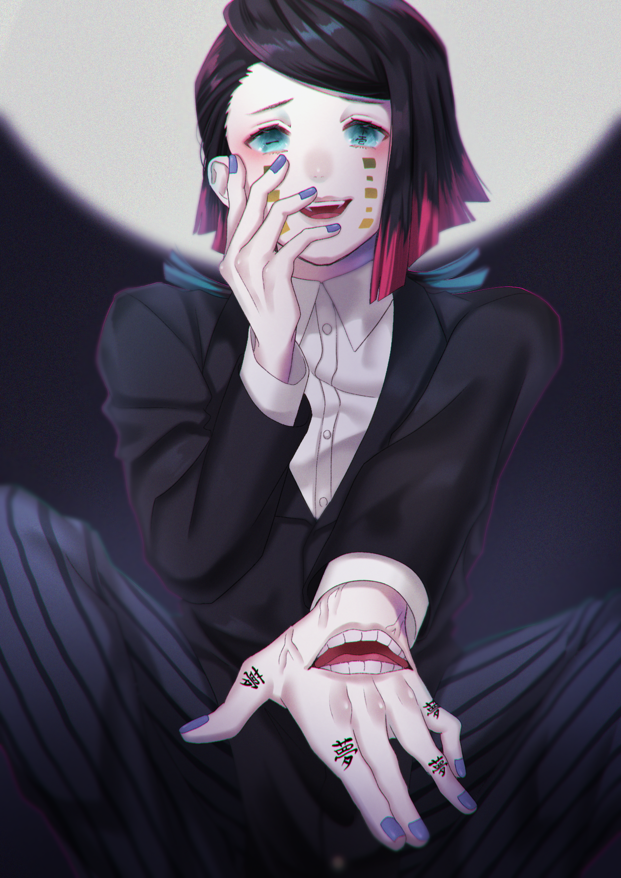 鬼滅の刃 キャンバスアート 魘夢 鬼滅の刃 魘夢 - ibisPaint