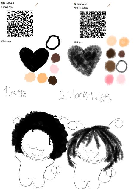 two POC hair brushes!
