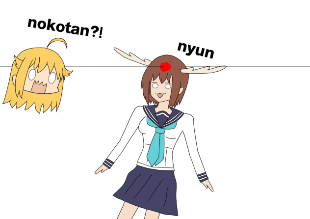 Nokotan gets headshot