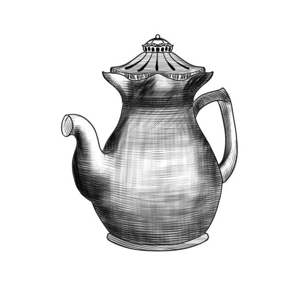 IBM4216 tea pot