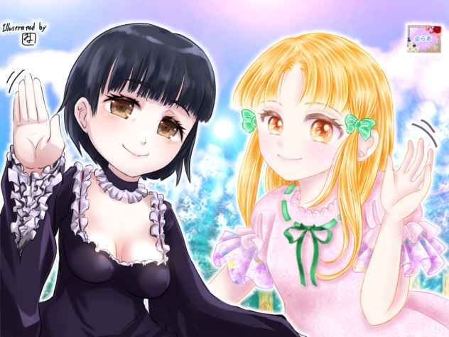 ♪I draw you draw 6 (side B)with みよさん♪