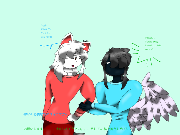 They’re being silly again.(read desc) - ibisPaint