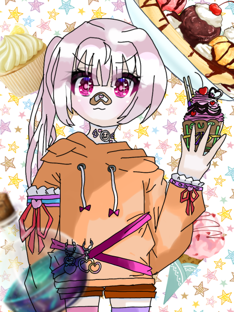 代理ちゃん描いた✨誰かさんの