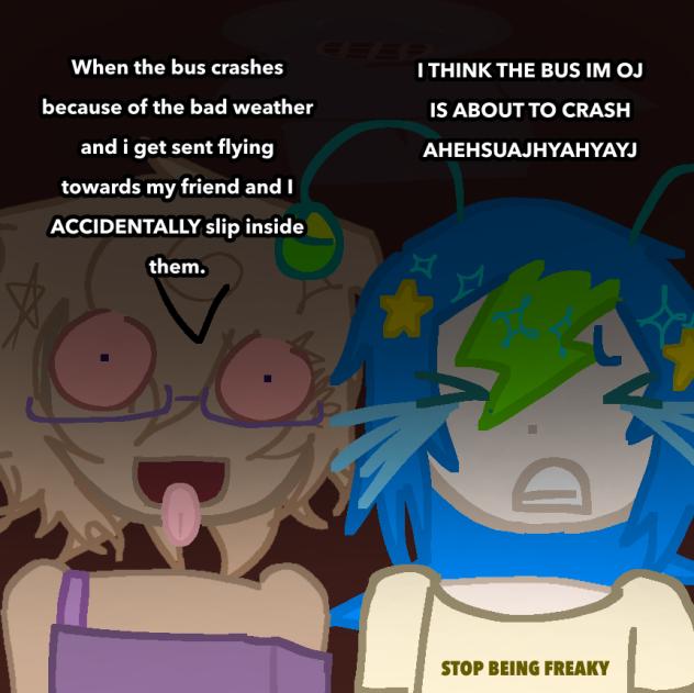 giggles and kicks my feetis