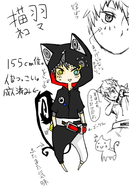 【猫企画参加】猫羽(ネコマ)