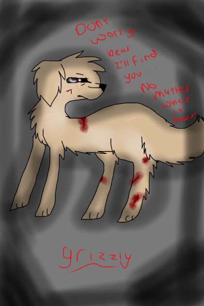 grizzly from creature within us - ibisPaint