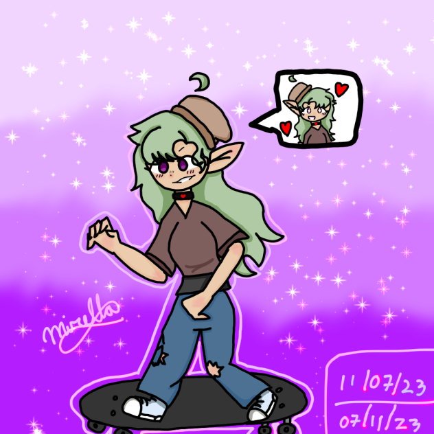 Fanart for my bestie Mini Bee ❤️