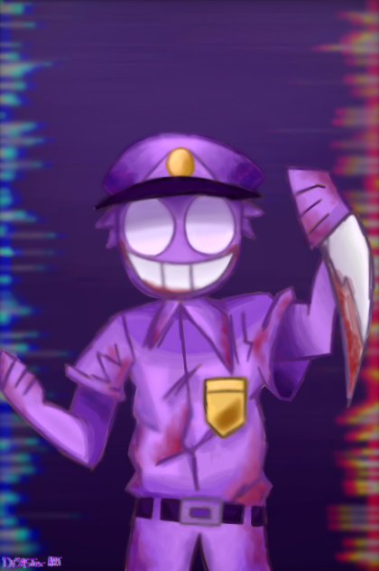 EL HOMBRE MORADO