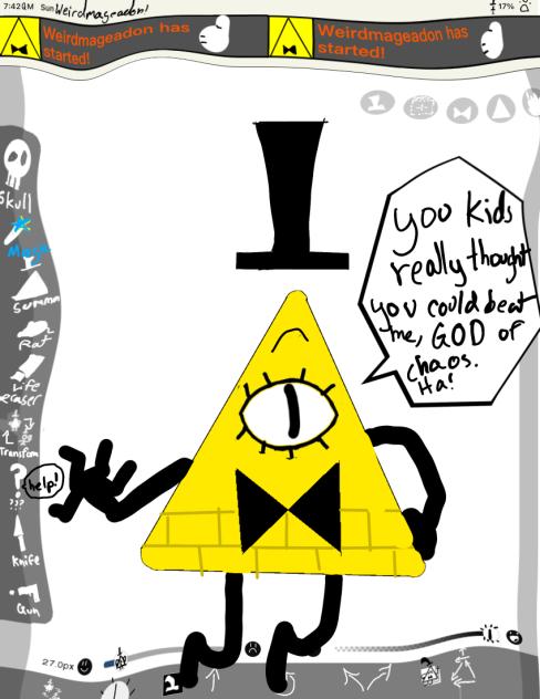 Omg bill cipher took over again