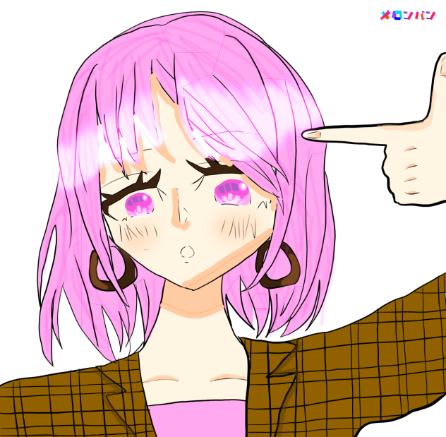 メロンパンちゃんの線画借りました！