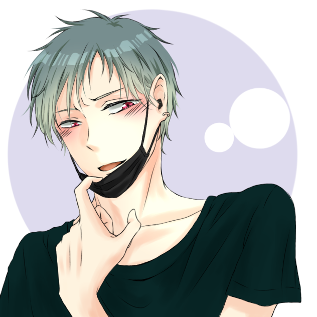 黒マスク［塗ったお］