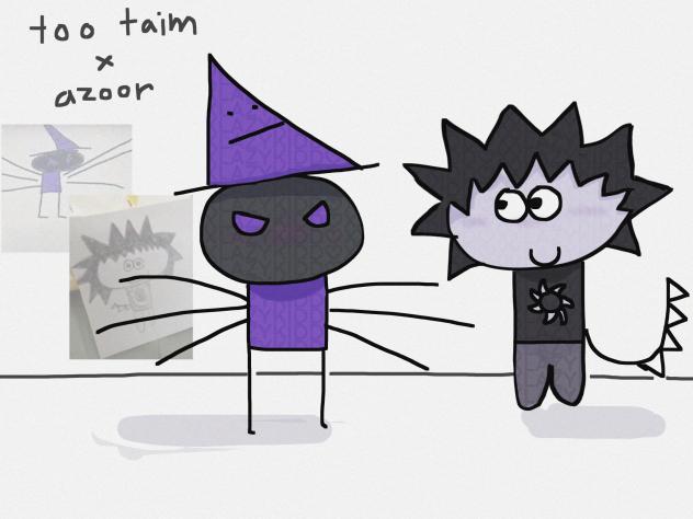 too taim and azoor!1!