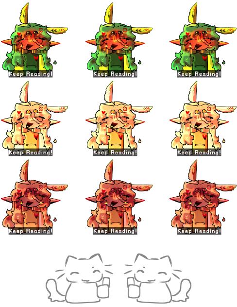 WIP Stickers!