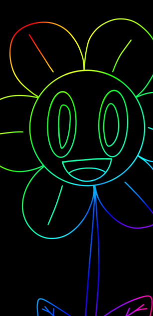 Flowey (neon edition)